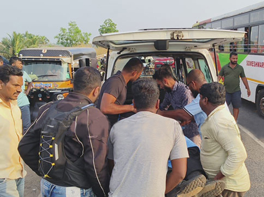 Bike accident- Kundapur
